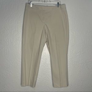 Talbots Curvy Light Khakis Size 12